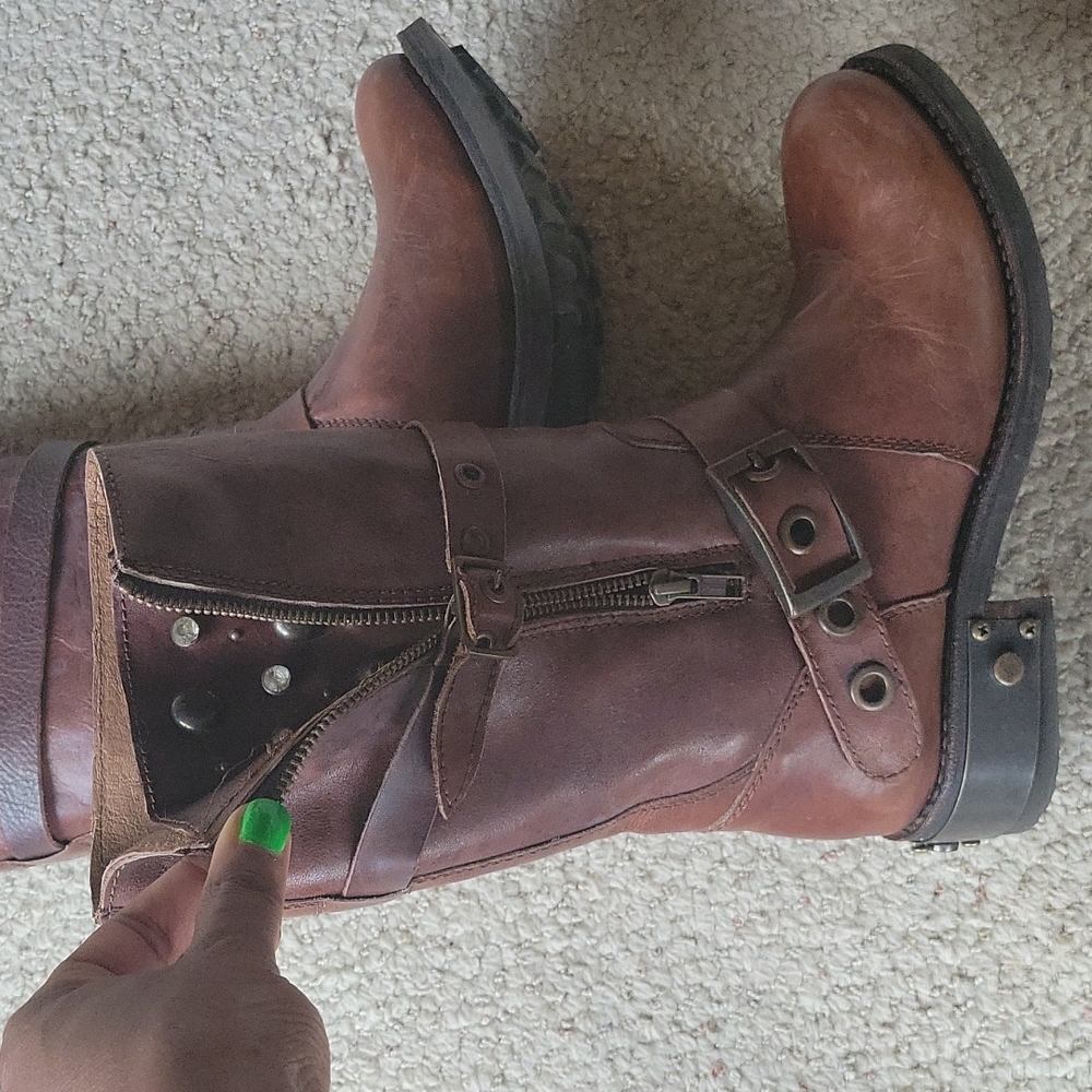 Cool Leather Boots